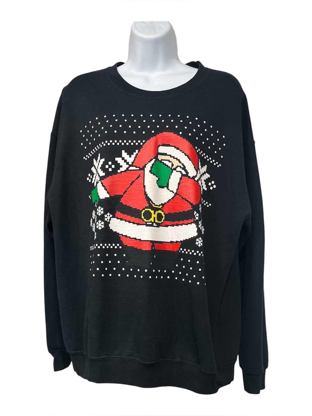 Gildan Santa sweatshirt size large